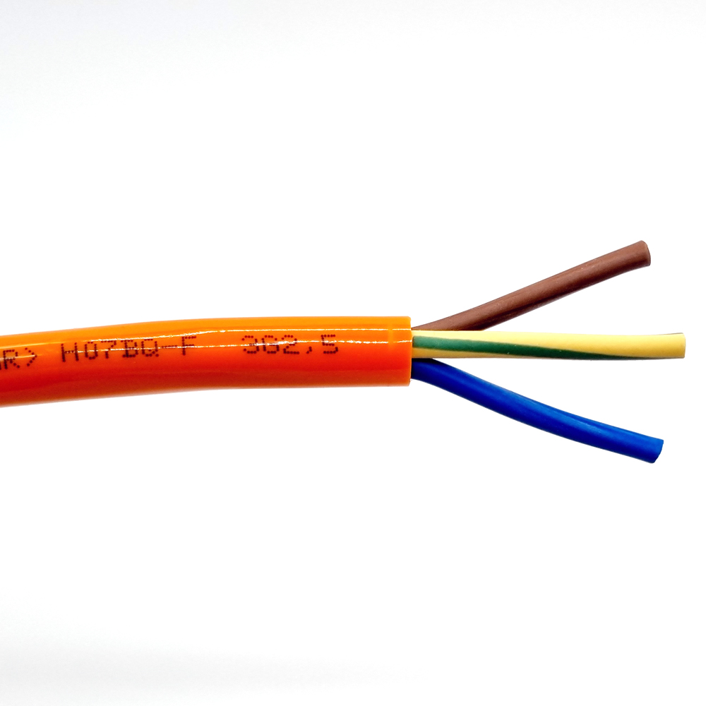 PUR-Kabel H07BQ-F 3G2,5 orange PUR-Kabel H07BQ-F 3G2,5 orange