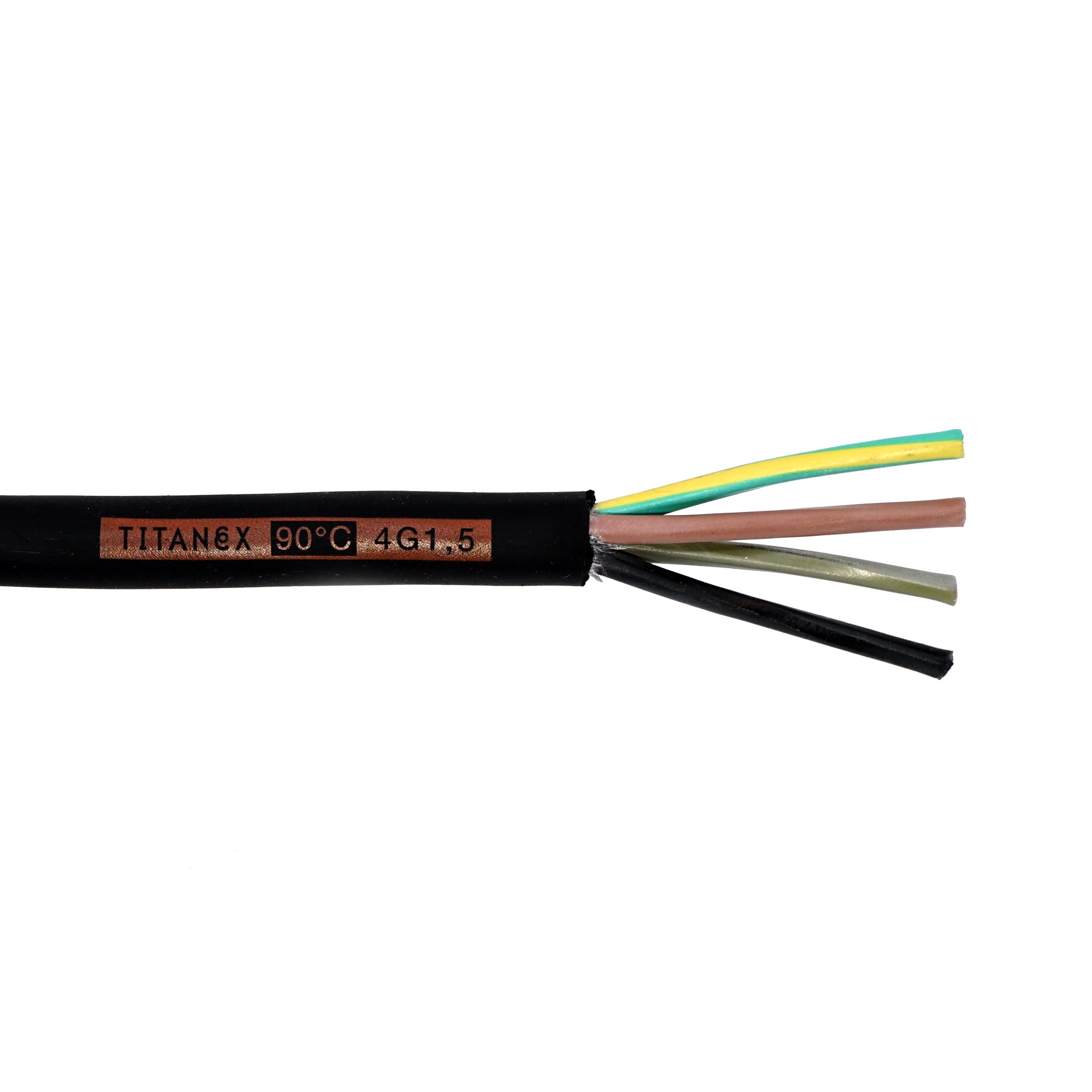 TITANEX® H07RN-F 4G1,5 Gummikabel TITANEX® H07RN-F 4G1,5 Gummikabel
