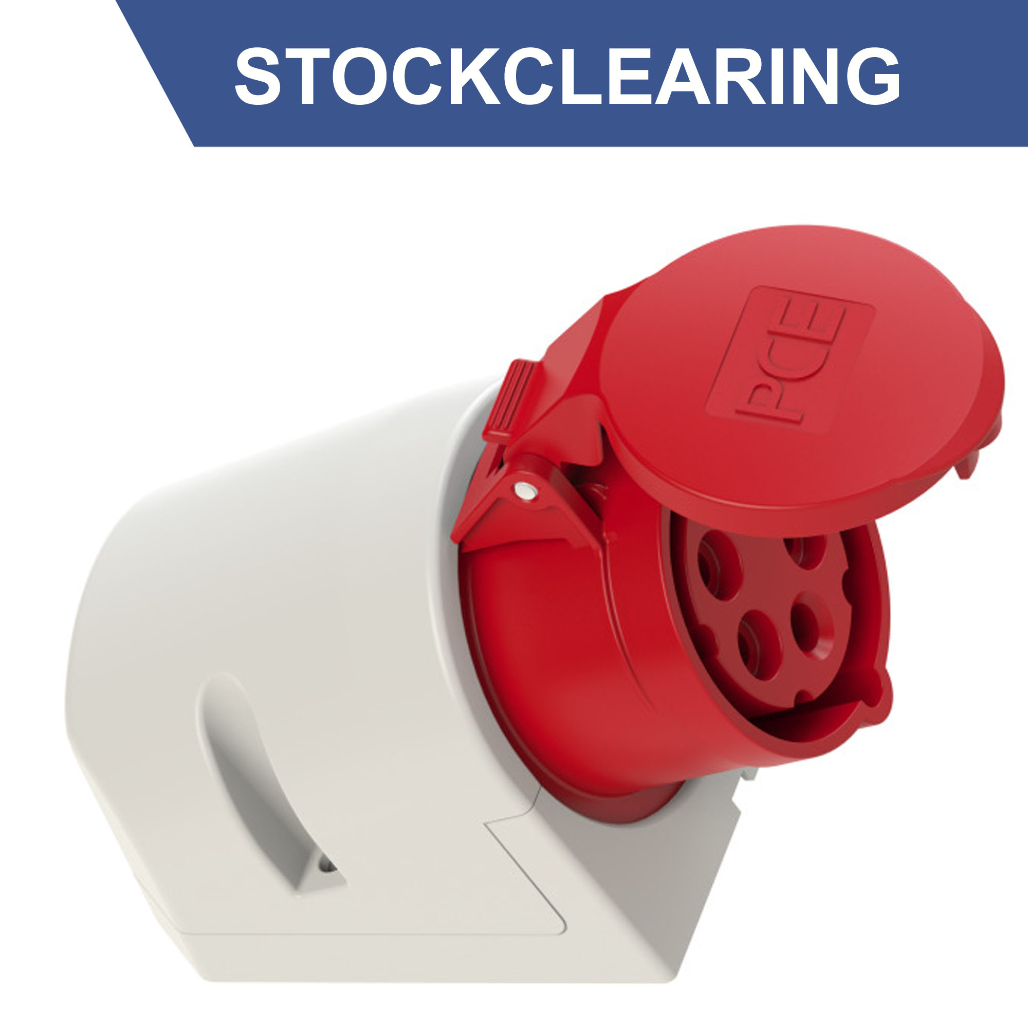 CEE-Wandsteckdose 16A 5p 6h IP44 PCE 115-6