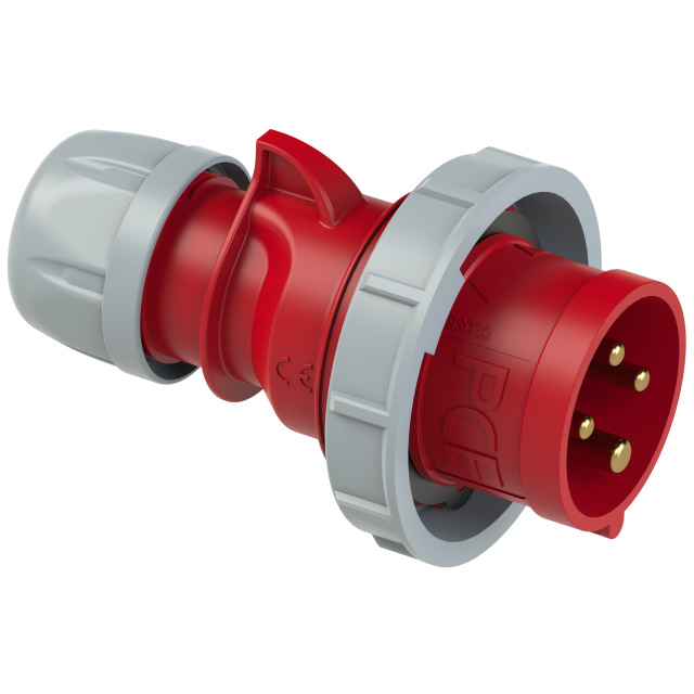 PCE CEE-Stecker 16A 4p rot IP67 PCE CEE-Stecker 16A 4p rot IP67