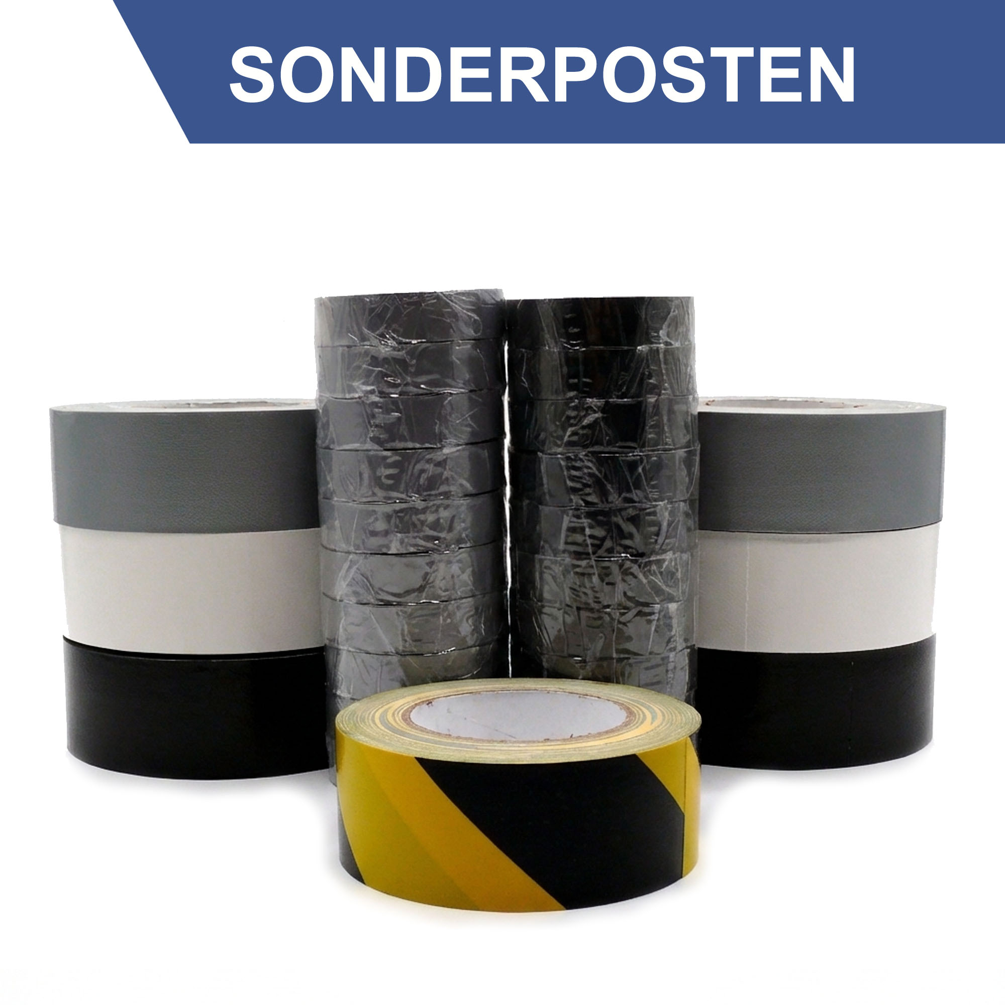 EVENT-TAPE - Package mit Gewebeband und Zumbelband