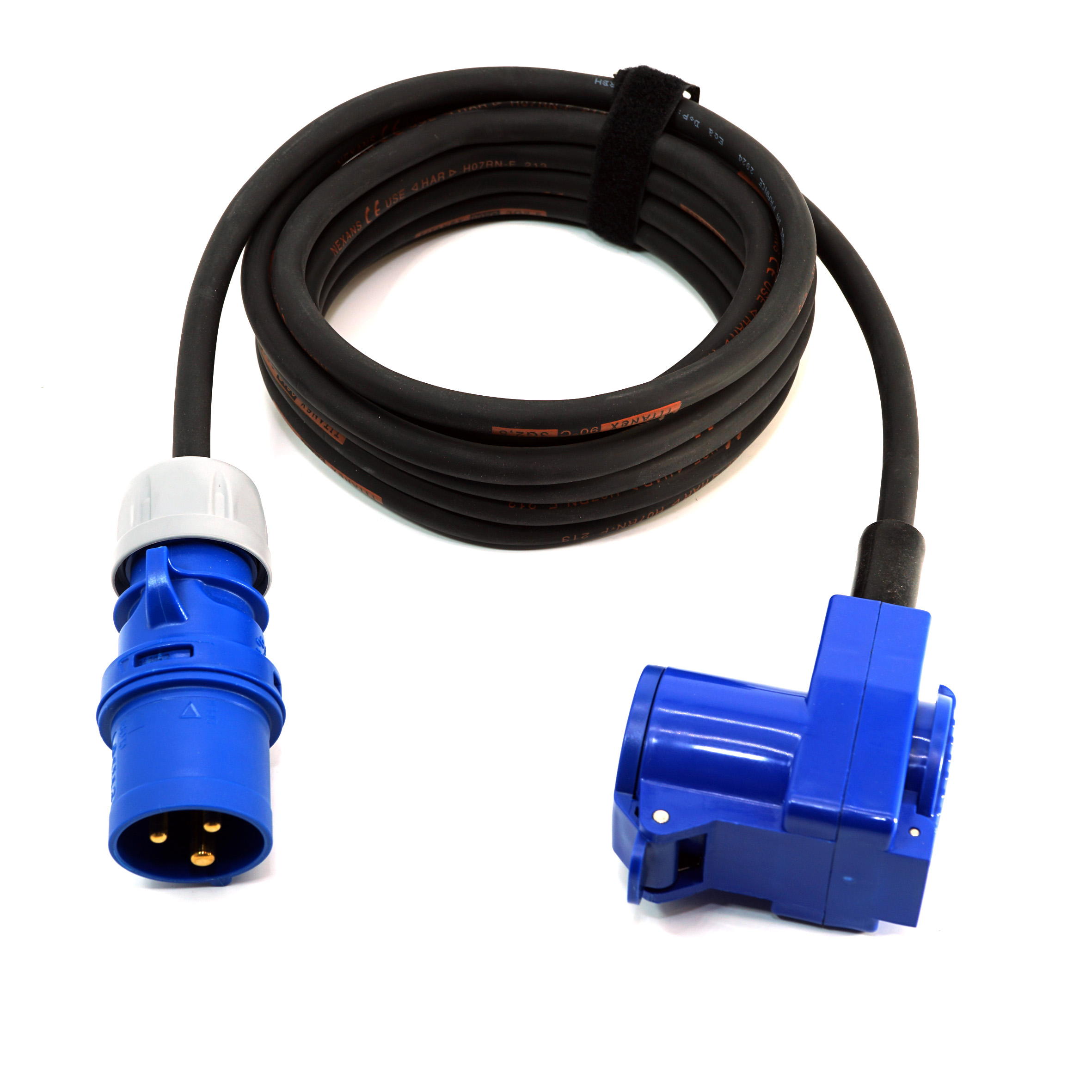 CEE-Verlängerungskabel Winkelkupplung 16A TITANEX-Kabel 3x1,5mm² Boat&Camping-Line