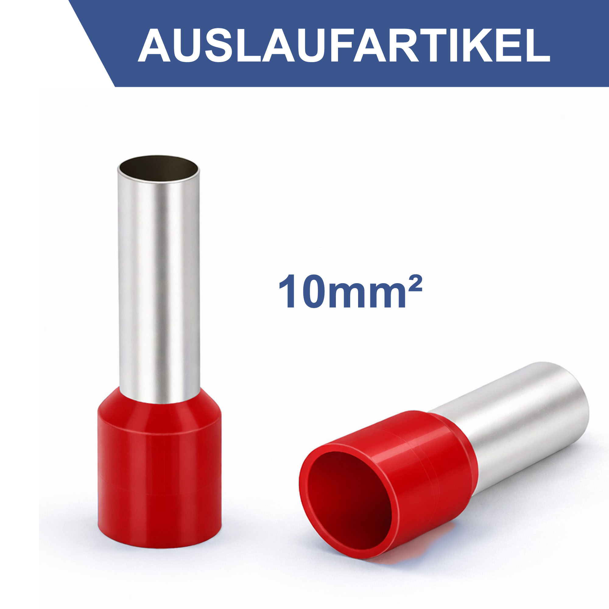 Aderendhülsen 10 mm² (rot) 12 mm kurz Zoller & Fröhlich