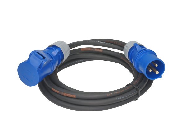 CEE-Verlängerungskabel 16A 3x1,5mm² Shark 3P IP44 blau Business-Line CEE-Verlängerungskabel 16A 3x1,5mm² Shark 3P IP44 blau Business-Line