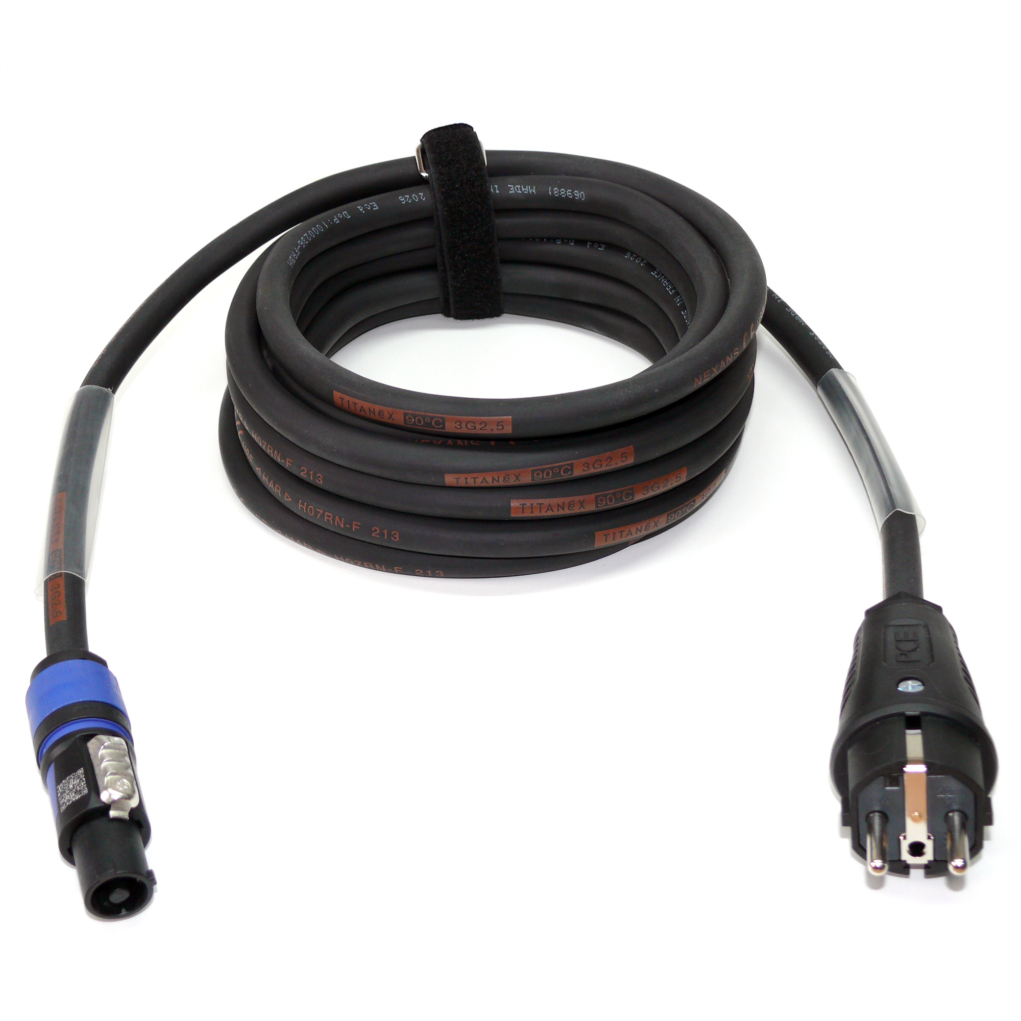 Schuko auf Neutrik powerCON® Anschlusskabel TITANEX 3x1.5 mm² Event-Line