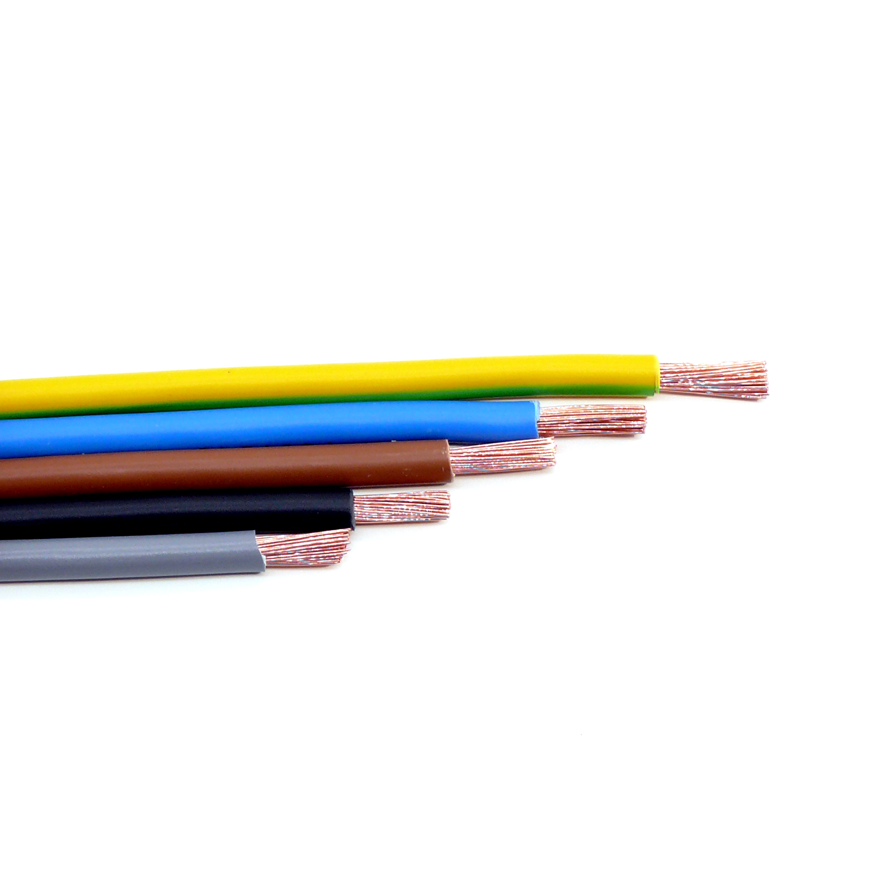 PVC-Verdrahtungsleitung H07-VK 10mm² blau PVC-Verdrahtungsleitung H07-VK 10mm² blau