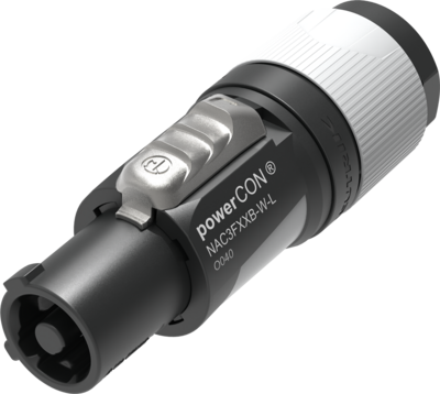 Neutrik NAC3FXXB-W-L powerCON® grau Power-Out 10-16 mm