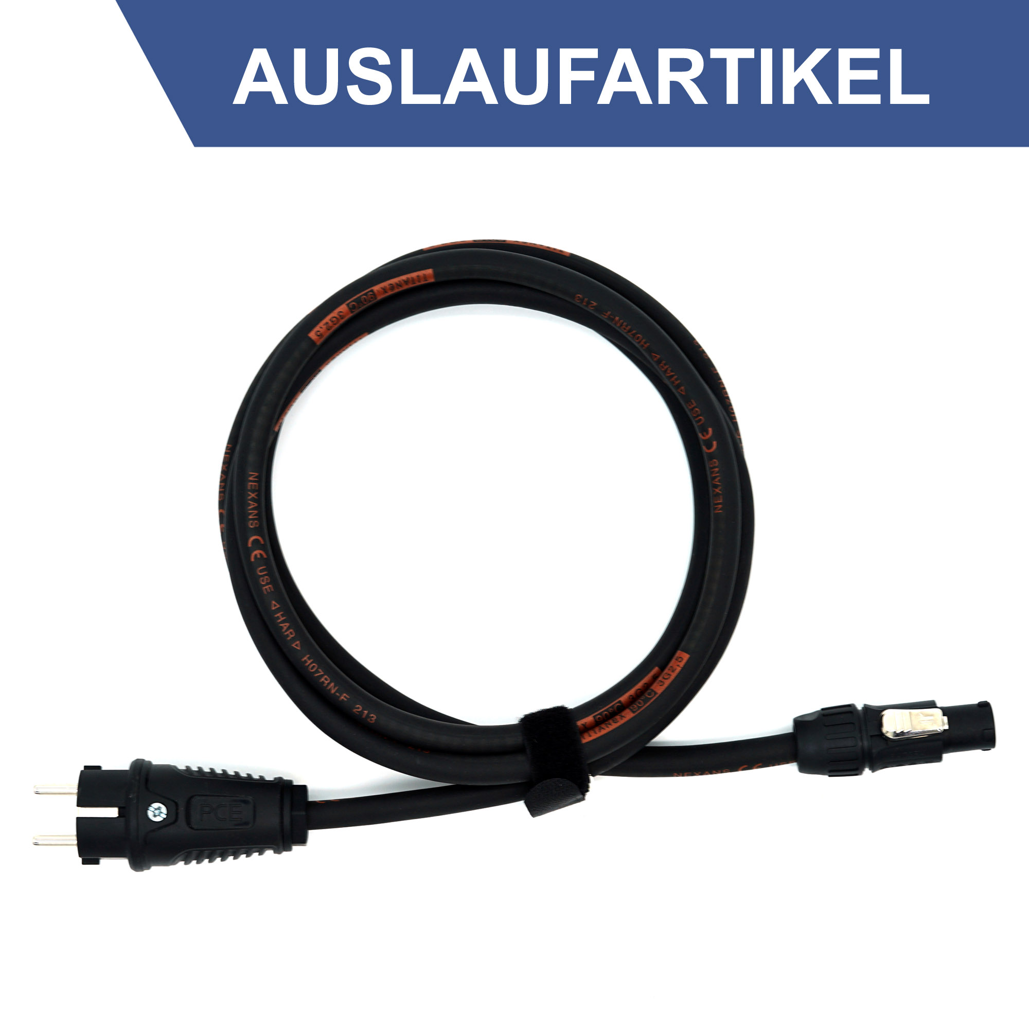 Seetronic SAC3-Anschlusskabel 1,5m Schuko 16Ah TITANEX-Kabel 3x2,5mm² Event-Line